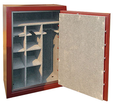 Arsenal gun safe special offer showing interior