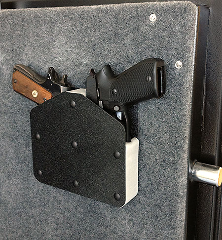 Double pistol holders